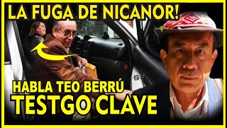 🔥EN EXCLUSIVA TEO BERRÚ EL TESTIGO QUE HA HUNDIDO A NICANOR BOLUARTE [upl. by Melisandra]