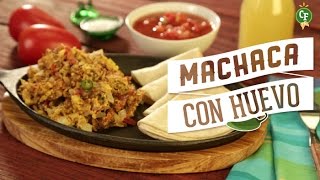 ¿Cómo preparar Machaca con Huevo  Cocina Fresca [upl. by Annaiv]