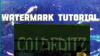 WATERMARK TUTORIAL NO CAPCUT PRO NEEDED [upl. by Bernadette]