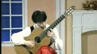 Ji lie plays paganini caprice on guitar AMAZING [upl. by Rekoob]