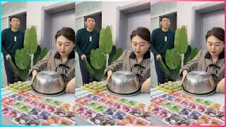 Who Will Win the Hilarious Food Challenge Husband vs Wife Showdown 🍴🤣 FunnyCouple [upl. by Longan]