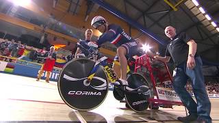 Mens 1km Time Trial Final  2018 UCI Track Cycling World Championships [upl. by Kellsie]