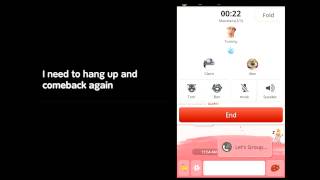 How to make free Group Call in KakaoTalk [upl. by Iaverne871]