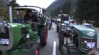 Oldtimer traktor WM 2014 Grossglockner 1 [upl. by Nnylacissej]