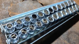 TrueCraft Tools Japan Hybrid 38quot Socket Set Review [upl. by Eelarac]