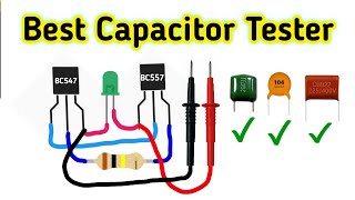 capacitor tester  pf capacitor tester  small value capacitor tester capacitor tester circuit [upl. by Ailemaj]