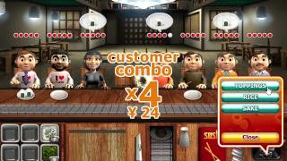 Lets Play Youda Sushi Chef  Restaurant 5 Day 01 [upl. by Melisande589]