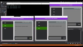 WCF TCPIP Duplex Chat Application with WPF Pt 8 [upl. by Ellener]