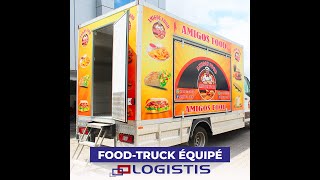 Food truck entièrement équipé 🚚🔥 [upl. by Odlawso]