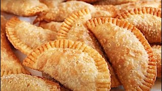 2024 COMO HACER EMPANADA DE MARISCO FRITAS O AL HORNO  RECETA FACIL MASA PERFECTA [upl. by Sirap899]