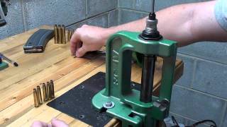 Part 1 Basic Reloading of a Rifle Cartridge 223 Remington [upl. by Oniotna]