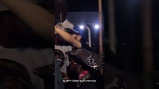 Burna Boy amp Flavour celebrating Phyno’s birthday with him 🔥 [upl. by Nagey]