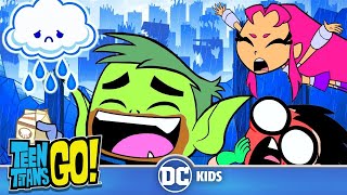 Teen Titans Go En Español  Actividades de un Día Lluvioso  DC Kids [upl. by Moser]