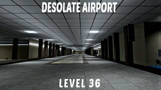 Exploring The Backrooms  Level 36  Desolate Airport Found Footage [upl. by Yatnoj]