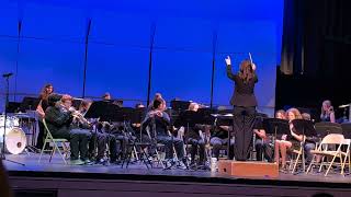 Oakdale Middle Schools Beginning Band performance [upl. by Felt180]