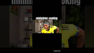 Miniminter cooking miniminter ksi sidemen funnyvideos shorts amongus [upl. by Saihtam]