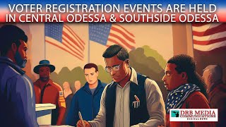 Voter Registration Drives in Central Odessa and in Southside Odessa [upl. by Romo122]