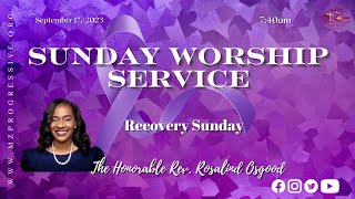 09172023 740 am Service The Honorable Rev Rosalind Osgood [upl. by Bledsoe31]