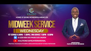 Wednesday Midweek Service  20th September 2023  Solution Chapel International [upl. by Sibyls]