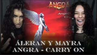 Áleran de Adularia y Mayra Vocals  Carry On Angra Vocal Cover [upl. by Watkins]