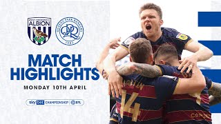 Heroics At The Hawthorns  Highlights  West Bromwich Albion 22 QPR [upl. by Acirderf]