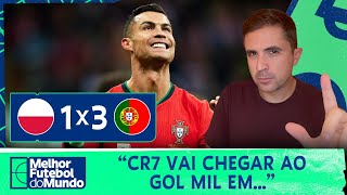 MUITO PRÓXIMO quotCALCULAMOSquot QUANDO CR7 CHEGA AOS MIL GOLS  QUEZADA ANALISA VITÓRIA DE PORTUGAL [upl. by Orelia71]