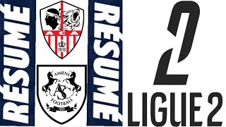 Amiens SC 31 AC Ajaccio Résumé  Ligue 2  2425 [upl. by Ilaire129]