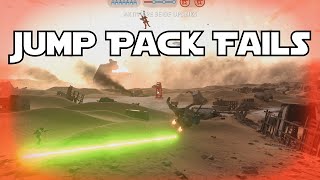 Star Wars Battlefront  Jump Pack Fails [upl. by Buerger339]