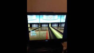 Wii sports bowling strike glitch [upl. by Corvese]