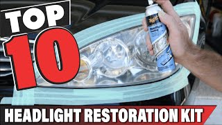 Best Headlight Restoration Kit In 2024  Top 10 Headlight Restoration Kits Review [upl. by Gwenni]