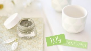 DIY Dentifrice naturel avec 3 ingredients [upl. by Elahcim]