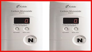 Kidde Nighthawk Carbon Monoxide Detector ACPlugIn with Battery Backup Digital Display Pack of 2 [upl. by Kunz206]