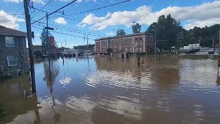 Downtown Newport Flooding  Submitted By Curtis Hance [upl. by Naiditch]