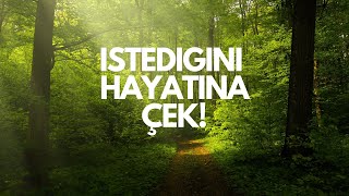 İSTEĞİN 24 SAATTE GERÇEKLEŞSİN  Çekim Yasası meditation [upl. by Ieso]