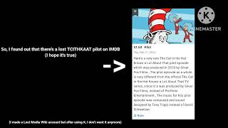 the cat in the hat knows alot about that has lost media [upl. by Nnairb59]