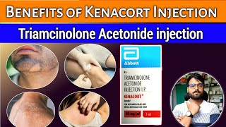 kenacort injection  kenacort injection uses hindi  triamcinolone acetonide injection ip 40 mg [upl. by Zinn556]