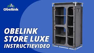 Obelink Store Luxe Opzetten  Instructievideo  Obelink [upl. by Ailaro844]