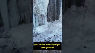 Throwing Ice spears in Iceland 🇮🇸 [upl. by Aryajay238]