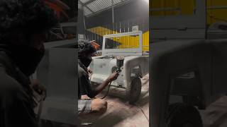 late night works🥵  Landrover making video suduscustom [upl. by Cordalia]