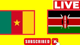 Kenya vs Cameroon Live Football Match AFRICA Cup Of National 2024 [upl. by Walden]