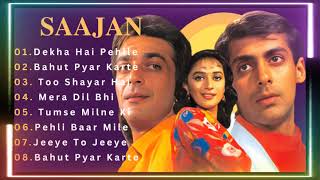 Saajan Movie All SongsSalman KhanMadhuri DixitSanjay Dutt salmankhan sanjaydutt saajansongs [upl. by Ahsienahs990]