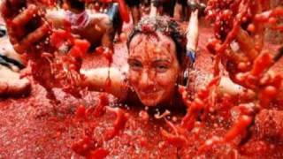 Spanish Tomato Festival  Tomatina [upl. by Miranda]