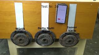 Test trzech taśm dekarskich Delta Multi Band Würth Eurasol i Isover MultiTape [upl. by Yvor]