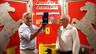 Ferrari Club  Cavallino doro a Carlos Sainz [upl. by Kcirddes255]