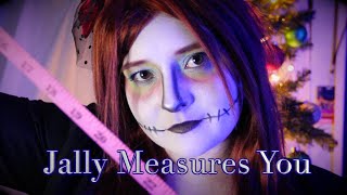 Jally Measures You ASMR Role Play Nightmare Before Christmas [upl. by Coshow589]