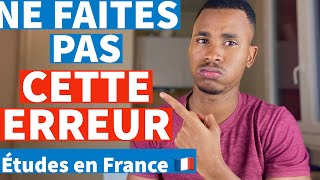 Ne faites pas cette erreur sur Campus France 🇫🇷  Etudes en France [upl. by Lairea]