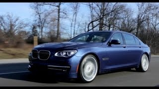 2013 BMW Alpina B7  Review  CAR and DRIVER [upl. by Lowis]