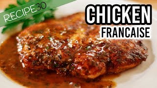 Chicken Francaise Recipe over 200 Million Views [upl. by Alleyn103]