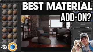 Is this the BEST Material AddOn for Blender [upl. by Drake]