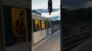 Metro at Majorstua in Oslo Norway 🇳🇴norway oslo [upl. by Elgna]